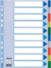 Obrázek Rozdružovač A4 plastový Esselte - barevný / 10 listů