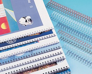 Obrázek Drátěná vazba - 9,5 mm / černá / 100 ks