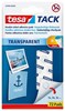 Zobrazit detail produktu - Tesa TACK oboustranně lepicí polštářky - transparentní / 72 ks Obrázek Tesa TACK oboustranně lepicí polštářky - transparentní / 72 ks