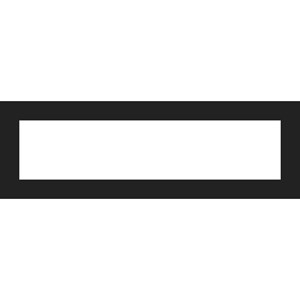 Obrázek Magnetický informační rámeček LEAN A5/A4 - 230 x 75 mm / černá / 10 ks