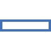 Obrázek Magnetický informační rámeček LEAN A4/A3 - 317 x 75 mm / modrá / 10 ks