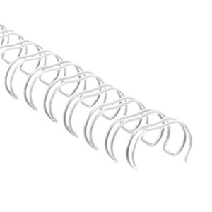 Obrázek Drátěná vazba - 8 mm / bílá / 100 ks