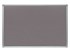 Obrázek Tabule filcová v hliníkovém rámu ARTA - 90 x 120 cm / šedá