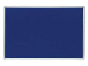 Obrázek Tabule filcová v hliníkovém rámu ARTA - 60 x 90 cm / modrá