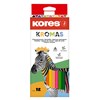 Zobrazit detail produktu - Pastelky Kores Kromas trojhranné / 12 barev Obrázek Pastelky Kores Kromas trojhranné / 12 barev