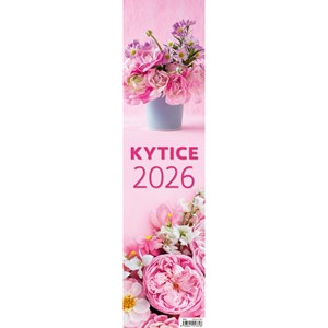 Obrázek Kalendář nástěnný vázankový - Kytice / N192