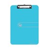 Obrázek Podložka A4 s klipem easy orga - modrá transparentní