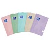 Obrázek Kniha záznamní lepená Oxford Touch pastel mix - A5 / linka / 96 linka