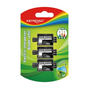 Obrázek Náhradní ořezávátka KEYROAD elektrické ořezávátko / 3 ks