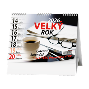 Obrázek Kalendář stolní - Velký rok / BSF0
