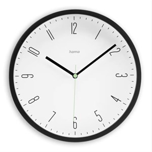 Obrázek Nástěnné hodiny Hama Capri - černá