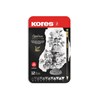 Obrázek Tužka Kores trojhranná Grafitos set - 12 ks / plechový box