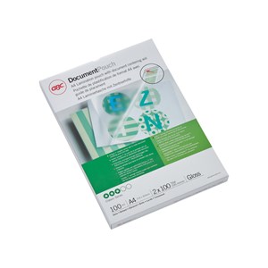 Obrázek Laminovací pouzdra GBC A4 - 100 mic / 100 ks