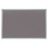 Obrázek Tabule filcová v hliníkovém rámu ARTA - 100 x 150 cm / šedá