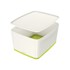 Obrázek Organizační box MyBox - s víkem L / bílo - zelená