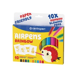 Obrázek Foukací fixy Centropen AirPens 1500/10 - Rainbow / sada 10 ks