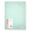 Obrázek Box na spisy A4 Spoko ReLeaf Soft touch s gumou - mentolová