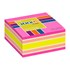 Obrázek Samolepicí bločky Stick´n by Hopax - 76 x 76 mm / 400 lístků / neon mix růžová