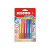 Obrázek Lepidlo Kores Glitter Glue - 5 x 10,5 ml / pastelové barvy
