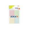 Obrázek Samolepicí bločky Stick´n by Hopax - 38 x 51 mm / 4 x 50 lístků / pastelové barvy