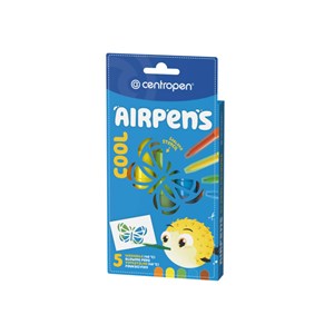 Obrázek Foukací fixy Centropen AirPens 1500/5 - Cool / sada 5 ks