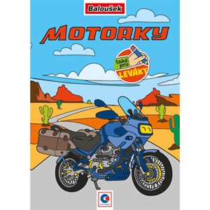Obrázek Omalovánka A5 - Motorky
