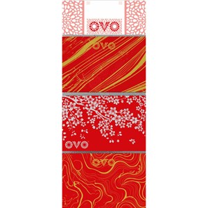 Obrázek Smršťovací košilky OVO® - červená