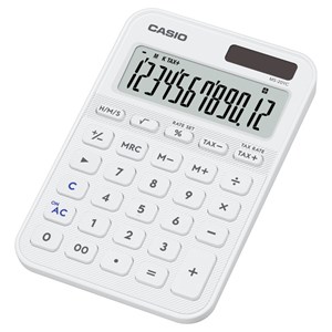 Obrázek Kalkulačka Casio MS 20 YC - 12 míst / bílá