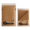 Obrázek Obálky protinárazové 14G celopapírové - 250 x 350 + 50 mm / hnědá