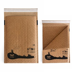 Obrázek Obálky protinárazové 14G celopapírové - 250 x 350 + 50 mm / hnědá