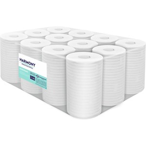 Obrázek Papírové ručníky v rolích - Harmony Natur Mini / 55 m