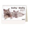 Obrázek Kalendář stolní - Kočky / S34