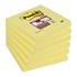 Obrázek Samolepicí bločky Post-it silně lepící - 76 mm x 76 mm / 90 lístků / neon zelená
