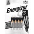 Obrázek Baterie Energizer alkalické - baterie tužková AA / 4 ks