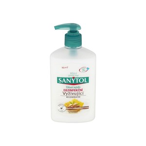 Obrázek Mýdlo dezinfekční Sanytol - vyživující / 250 ml