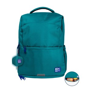 Obrázek Batoh školní Oxford - tyrkysová / 30 l