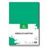Obrázek Kreslicí karton - A4 / 180 g / 50 listů / tm.zelená