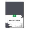 Obrázek Barevný karton - A3 / 180 g / 50 listů / černá